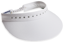 Load image into Gallery viewer, 5406- 3" BRIM TWISTED CORD VISOR W/ RHINESTONES