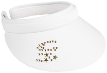 Load image into Gallery viewer, SWAROVSKI® ASSORTED APPLIQUE PATTERN VISORS