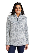 Load image into Gallery viewer, Port Authority® Ladies Cozy 1/4-Zip Fleece
