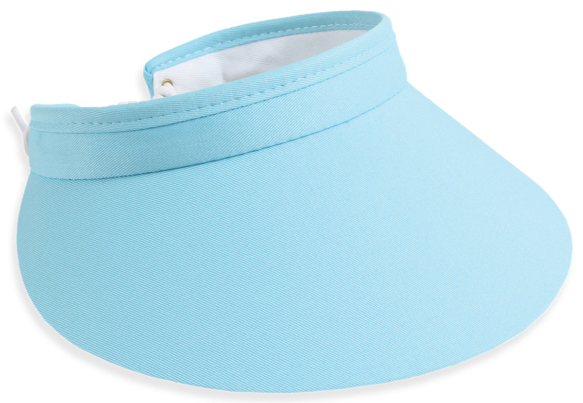 Ladies golf visors sales with twist cord