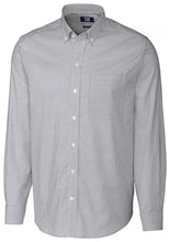 Load image into Gallery viewer, Cutter &amp; Buck Men&#39;s Tall  L/S Stretch Oxford Stripe
