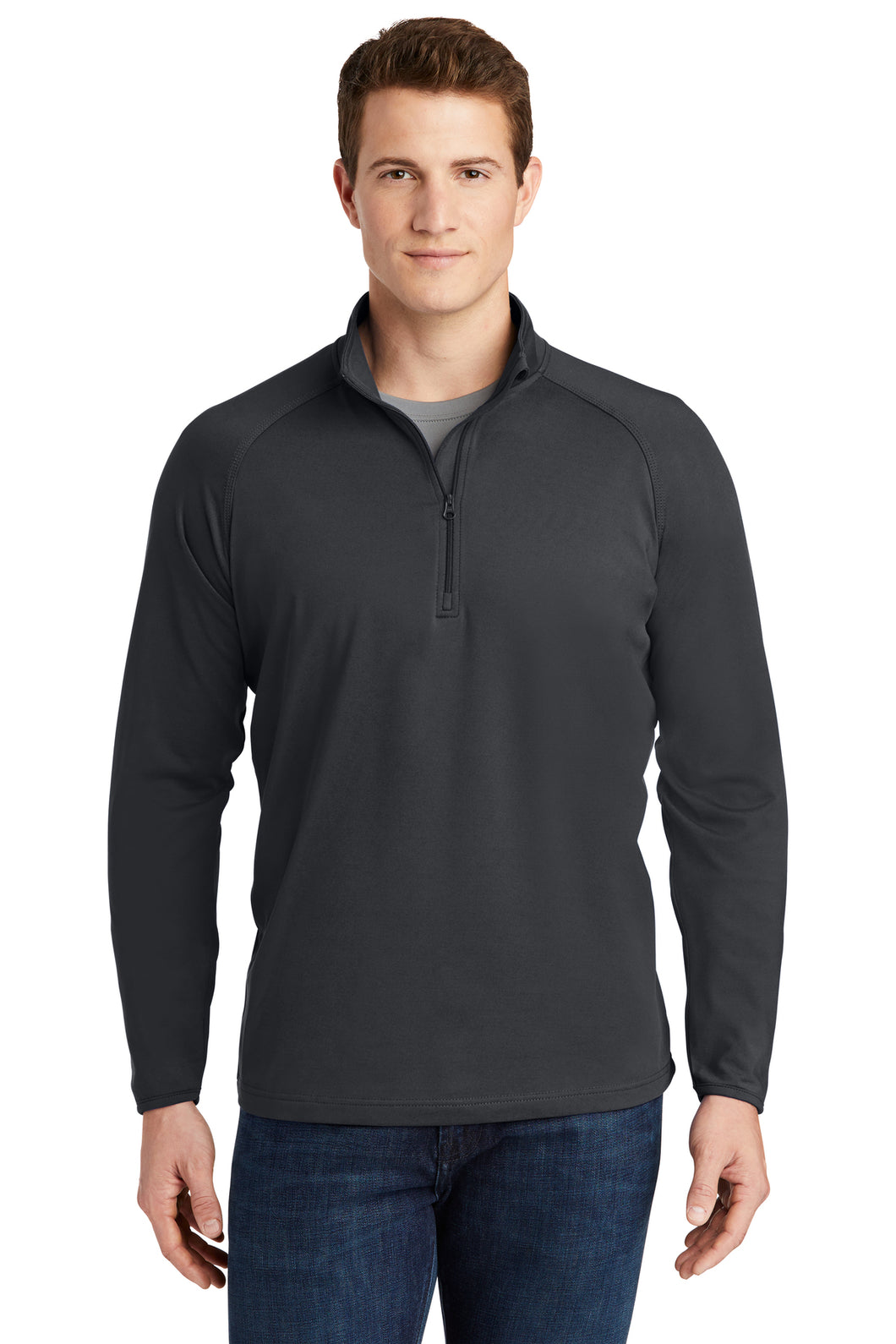 Sport-Tek Sport-Wick Stretch 1/2-Zip Pullover