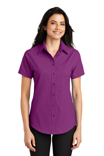 Port Short Sleeve Ladies Easy Care Shirt