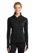 Load image into Gallery viewer, Sport-Tek® Ladies Sport-Wick® Stretch 1/2-Zip Pullover
