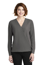 Load image into Gallery viewer, Port Authority ® Ladies Wrap Blouse

